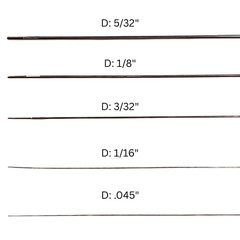 ER70S-6 5-Lbs Mild Steel TIG Welding Filler Rod 3/32″ x36″ 5-Lbs