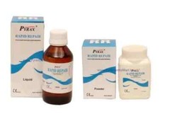 Dental Rapid Repair Self Cure Liquid 100ml & Powder 100gm (Pink) Same as Picture
