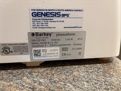 Barkey Plasmatherm Thawing System 212-10050 /30 Day Warranty,