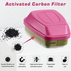 Full Face Respirator with 60926 Filters