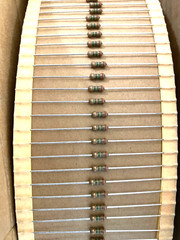 1.5M Ohms KOA Speer Carbon Film Resistor 5% Tol 1/4w CF 1/4 155 J T52 (100 pcs.)