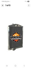 Tractor Radiator For John Deere 4050 4055 4250 4255 4450 4455 RE38664 RE21893