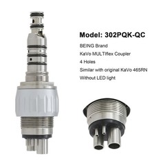 BEING Dental High Speed Turbine Handpiece For KAVO MULTIflex NSK Coupler 4 Hole