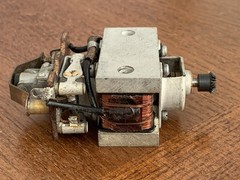 QTY(2) Vintage DC Motor, Pittman Style Open Frame, Wound Field, Bell & Howell?