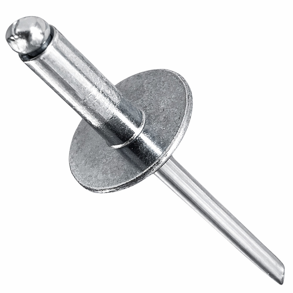 Large Flange All Steel Pop Rivets 3/16″ x 3/8″ (6-6) Dome Head Blind Qty 50