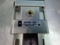 SMC NAW4000-N03D PNEUMATIC FILTER REGULATOR 0.85MPA 08250561010