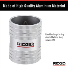 RIDGID Tubing and Pipe Reamer Inner/Outer Copper and Stainless Steel Cutting