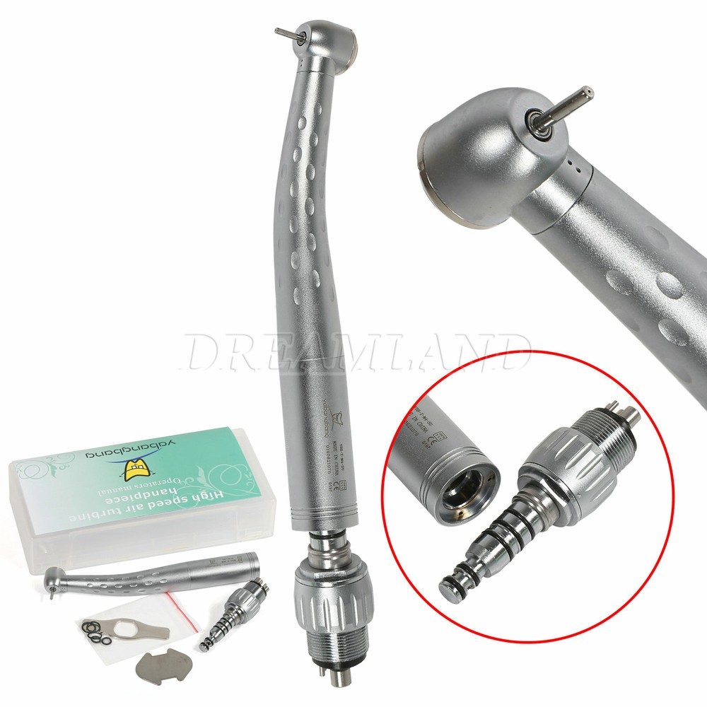 1-10 YABANGBANG Dental High Speed Handpiece / +4Hole Swivel Coupler For KaVo GD4