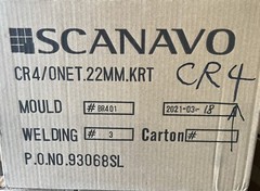 3 pcs NEW Original Scanavo Criterion 22mm Multi-4 BLU-RAY Cases,Super Clear,CR4