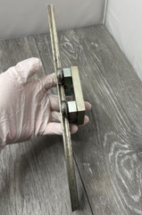 S-Shaped Compact Linear Rail Guide System w/Sliders (Part# Unknown)