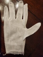 6 Extra Large Pairs 100% COTTON LIGHTWEIGHT WHITE COIN JEWELRY INSPECTION GLOVES