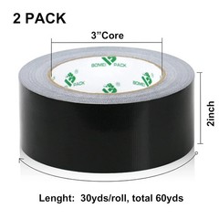 48 Pack Silver Duct Tape Heavy Duty Bulk, 2 inch X 1440 Yards, Strong No Resi…
