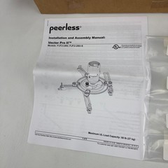 Peerless PJF2UNV Universal Video Projector Mount 1HA99 Black