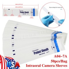 100/200/300/500Pc Dental Disposable Protect Sheath Intraoral Camera Cover A04-7A