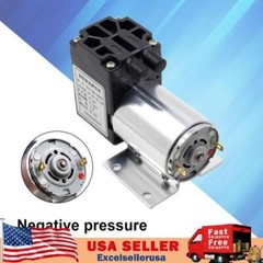 DC12V Mini Vacuum Pump 5L/min 65kpa Negative Pressure Suction Pump With Holder