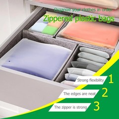 50 – 400 pcs 12″x15″ Frosted Zipper Clothing Bag Polyjacket/Polymailer UL