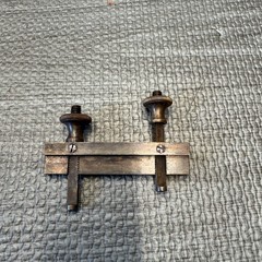 Vintage The L.S. Starrett Co. No.299 Steel Rule Attachment Clamp. USA Made