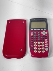 TI-84 Plus Silver Edition Pink Calculator with Cover Tested & Working