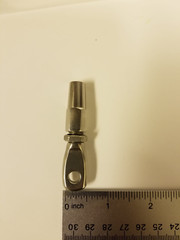 T316 Stainless Steel Swageless Eye Terminal for 1/8″ Cable Railing