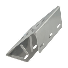 High Compatibility Stainless Steel Pole Bracket with Reinforced Steel Plate