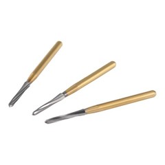 5PCS Dental Endodontic ENDO-Z Tungsten Carbide Burs FG Round Bur High Speed 21mm