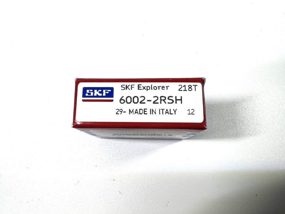 2(Pack) 6002-2RS/C3 SKF 2 RUBBER SHIELDED BALL BEARING 15X32X9mm NEW ITALY