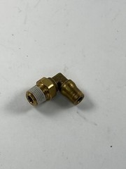 5 Pack of 5/32″ OD x 1/8″ NPT Male Brass Swivel Elbow Push Connect Tube Fitting