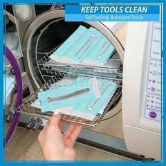 3.5″x10″ Self-Sealing Sterilization Pouches for Autoclave (Choose Quantity)