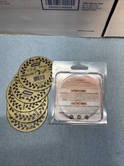 Norton Abrasives 89032 Cutoff Wheels Medallion, 5 Pack, 3×1/32×3/8