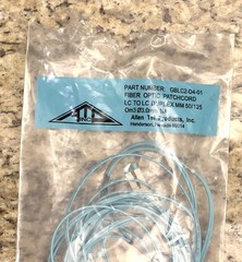 ATP ALLEN TEL PRODUCTS GBLC2 D4 01 Fiber Optic Patchcord 3 Meters