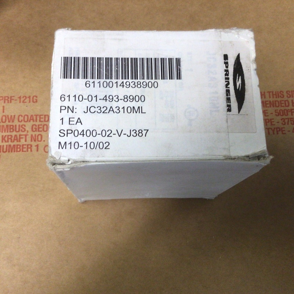 Springer Controls Company JC32A310ML Contactor 208 volt coil