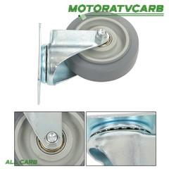 ALL-CARB 4″ Casters two straight, two inclined Heavy Duty Capacity to 1200 lbs
