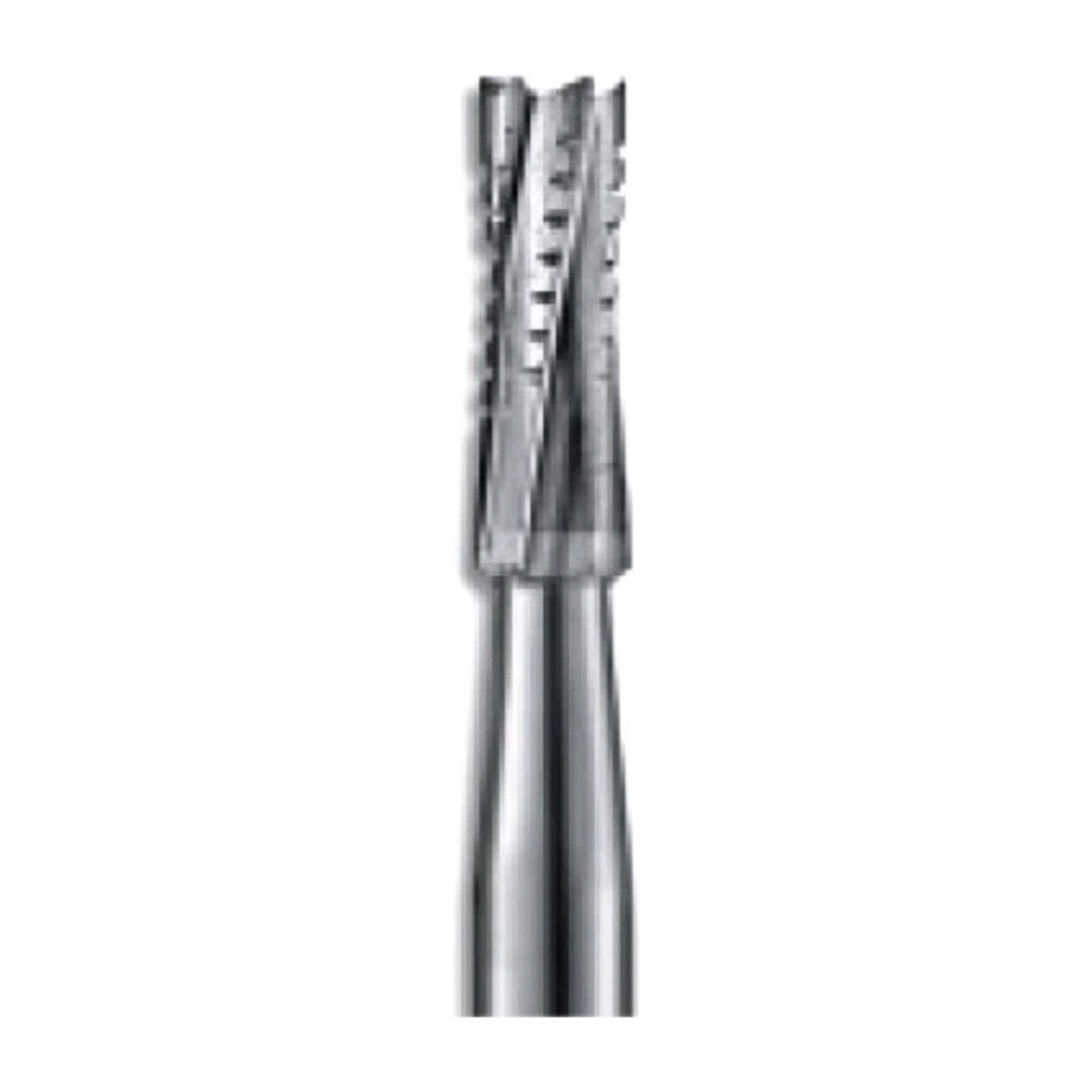 FGOS #558 Straight Fissure Crosscut Oral Surgical Carbide Bur, Clinic Pack of100