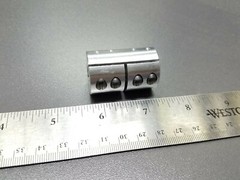 1/2″ X 1/2″ 12.7MM Rigid Clamp Shaft Coupling Double Length CNC Mill Stepper