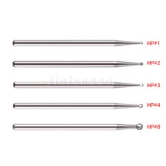 Dental Straight Surgical Bur Carbide Bur Round HP 44.5mm For Low Speed 2.35