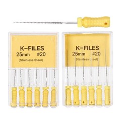 10Pack Dental Endo Root Canal H/K-Files Niti/Steel/Reamers 21/25/31 mm Hand Use