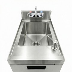 22 in. x 12 in. Underbar Hand Sink with Soap and Towel Dispenser