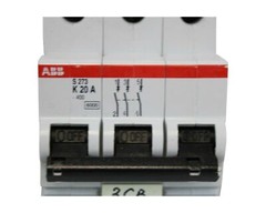 ABB CIRCUIT BREAKER ASSORTED S271/S272/S273SS283 LOT OF 7