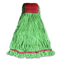 Rubbermaid Commercial A25306GR00 5 in. Headband Web Foot Wet Mop Head L, GN New