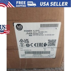 AB 22C-D030N103 PowerFlex 400 15 kW 20 HP AC Drive 22CD030N103 NEW US Free Tax