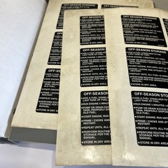 Kohler Magnum Parts-Engines Orig. Service Repair Manual Book 1988-95 Large Size