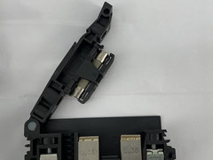 8-Entrelec ML 10/13.SF Fuse Holder Terminal Block 25A 600V w/Bussmann MDA5A Fuse