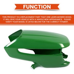 Lawn Mower Front Hood For John Deere X300 304 310 320 340 360 Tractors #M152313