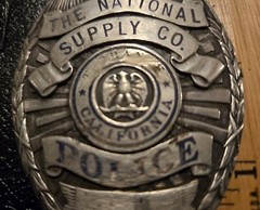 The National Supply Co. California Police Sterling