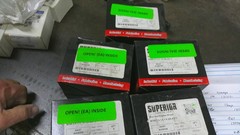 QTY 5 Superior Abrasives Mounted Duplex Wheel A008558