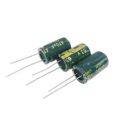 20pcs 63V 470UF 10x20mm High Frequency Aluminum Electrolytic Capacitor TV LCD