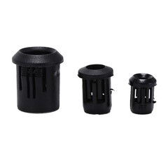 50x LED Light Holder Bezel Clip Mounting Bracket Plastic Black Frame 3/5/10mm