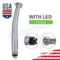 Turbina SANDENT LED Fiber Optic Handpiece E-generator Internal 3 spray 4 holes