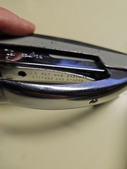 Vtg 1970s Swingline Model 99 Plier Stapler 85-06 Handheld dark/light gray WORKS!