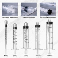 Glue Applicator Syringe Blunt Tip Needle and Cap, with Soft Plastic Tube,…
